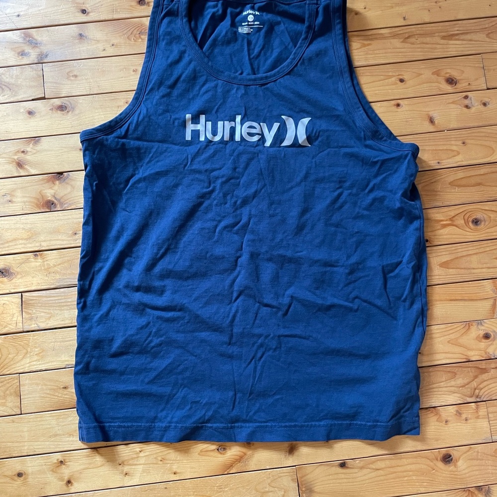 Hurley Men's Blue Tank Top